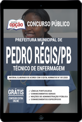 Apostila Prefeitura de Pedro Régis - PB em PDF - Técnico de Enfermagem