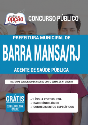 Apostila Prefeitura de Barra Mansa - RJ - Agente de Saúde Pública