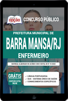 Apostila Prefeitura de Barra Mansa - RJ em PDF - Enfermeiro