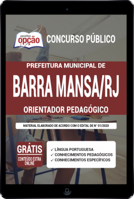 Apostila Prefeitura de Barra Mansa - RJ em PDF - Orientador Pedagógico