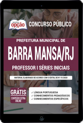 Apostila Prefeitura de Barra Mansa - RJ em PDF - Professor I Séries Iniciais