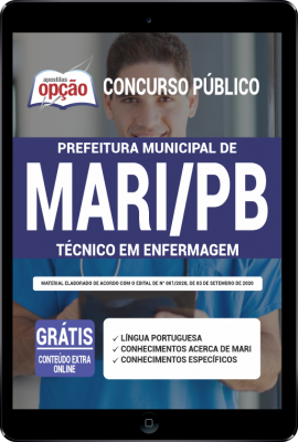 Apostila Prefeitura de Mari - PB em PDF - Técnico em Enfermagem