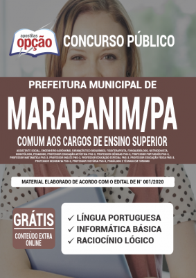 Apostila Prefeitura de Marapanim - PA - Comum aos Cargos de Ensino Superior