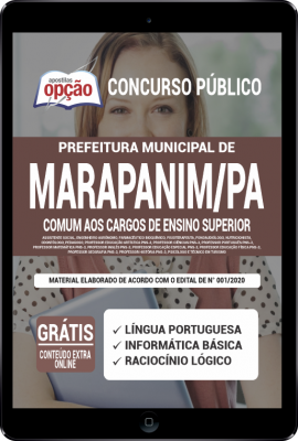 Apostila Prefeitura de Marapanim - PA em PDF - Comum aos Cargos de Ensino Superior