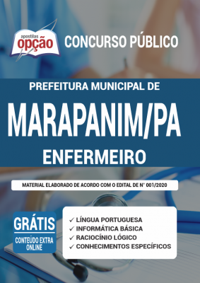 Apostila Prefeitura de Marapanim - PA - Enfermeiro