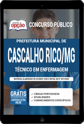 Apostila Prefeitura de Cascalho Rico - MG em PDF - Técnico em Enfermagem