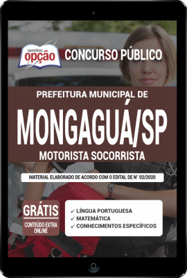 Apostila Prefeitura de Mongaguá - SP em PDF - Motorista Socorrista