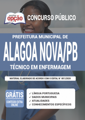 Apostila Prefeitura de Alagoa Nova - PB - Técnico em Enfermagem