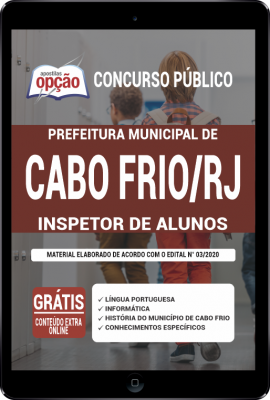 Apostila Prefeitura de Cabo Frio - RJ em PDF - Inspetor de Alunos