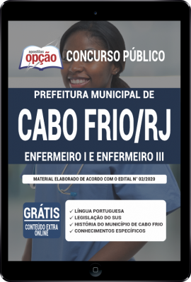 Apostila Prefeitura de Cabo Frio - RJ em PDF - Enfermeiro I e Enfermeiro III