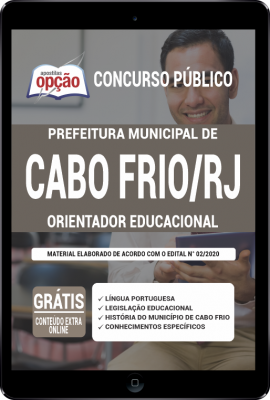 Apostila Prefeitura de Cabo Frio - RJ em PDF - Orientador Educacional