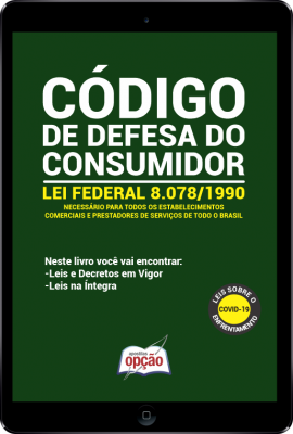E-book Código de Defesa do Consumidor - Lei Federal 8.078/1990 em PDF