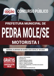 Apostila Prefeitura de Pedra Mole - SE 2020 - Motorista I