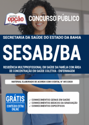 Apostila SESAB-BA 2020 - Residência Multiprofissional em Saúde da Família com Área de Concentração em Saúde Coletiva (Enfermagem)