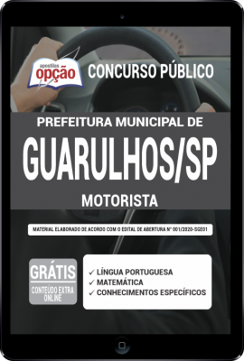 Apostila Prefeitura de Guarulhos - SP em PDF - Motorista