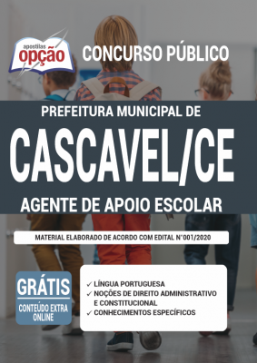 Apostila Prefeitura de Cascavel - CE - Agente de Apoio Escolar