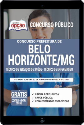 Apostila Prefeitura de Belo Horizonte - MG em PDF - Técnico de Serviços de Saúde - Técnico de Enfermagem