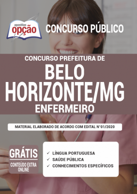 Apostila Prefeitura de Belo Horizonte - MG - Enfermeiro