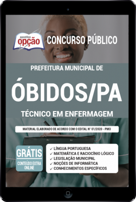 Apostila Prefeitura de Óbidos - PA em PDF - Técnico em Enfermagem
