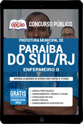 Apostila Prefeitura de Paraíba do Sul - RJ em PDF - Enfermeiro II
