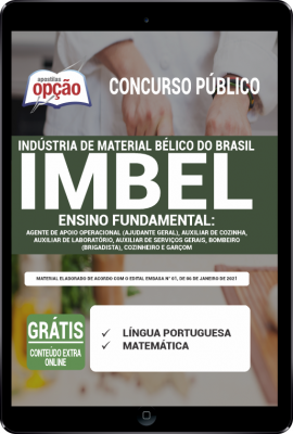 Apostila IMBEL em PDF - Ensino Fundamental