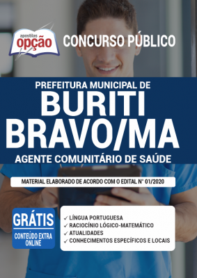 Apostila Prefeitura de Buriti Bravo - MA - Agente Comunitário de Saúde
