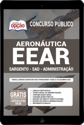 Apostila Aeronáutica (EEAR) em PDF - Sargento - SAD - Administração