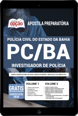 Apostila PC-BA em PDF - Investigador de Polícia