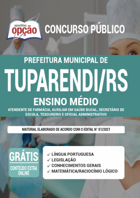 Apostila Prefeitura de Tuparendi - RS - Ensino Médio