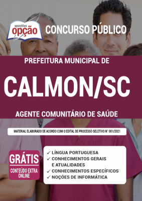 Apostila Prefeitura de Calmon - SC - Agente Comunitário de Saúde