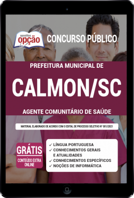 Apostila Prefeitura de Calmon - SC em PDF - Agente Comunitário de Saúde