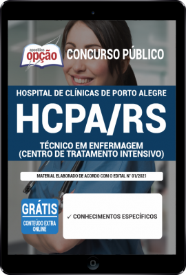Apostila HCPA-RS em PDF - Técnico de Enfermagem (Centro de Tratamento Intensivo)