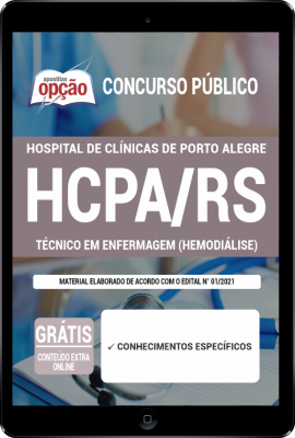 Apostila HCPA-RS em PDF - Técnico de Enfermagem (Hemodiálise)