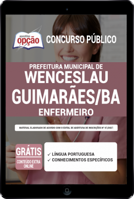 Apostila Prefeitura de Wenceslau Guimarães - BA em PDF - Enfermeiro