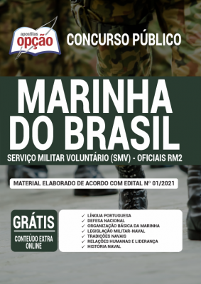 Apostila Marinha do Brasil - Serviço Militar Voluntário (SMV) - Oficiais RM2