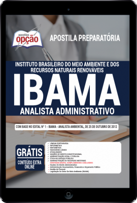 Apostila IBAMA em PDF - Analista Administrativo