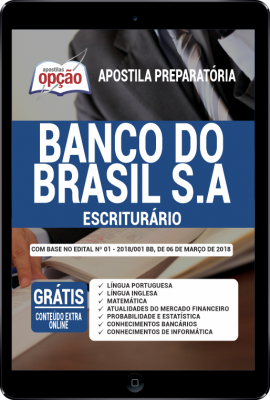 Apostila Banco do Brasil em PDF - Escriturário