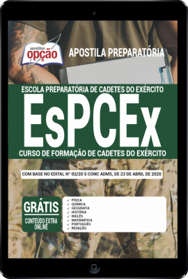 Apostila EsPCEx em PDF - Curso de Formação de Cadetes do Exército
