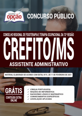 Apostila CREFITO-MS - Assistente Administrativo