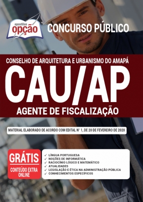 Apostila CAU-AP- Agente de Fiscalização