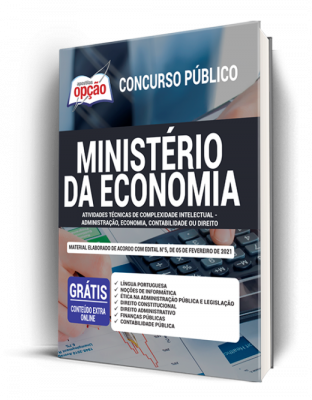 Apostila Ministério da Economia - Atividades Técnicas de Complexidade Intelectual - Administração, Economia, Contabilidade ou Direito