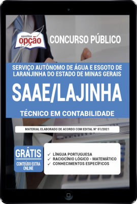 Apostila SAAE em PDF - Técnico em Contabilidade