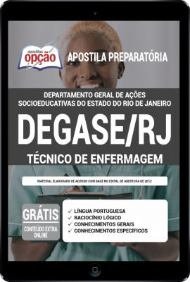 Apostila DEGASE-RJ em PDF - Técnico de Enfermagem