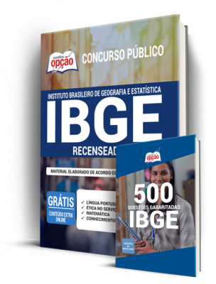 Combo Impresso IBGE - Recenseador