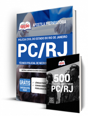 Combo Impresso PC-RJ - Técnico Policial de Necropsia de 3ª Classe