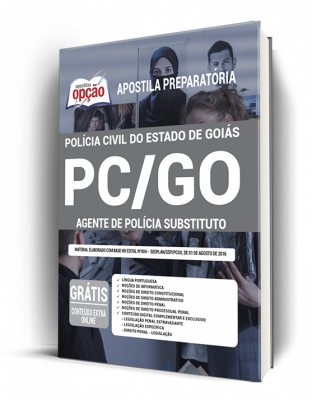 Apostila PC-GO - Agente de Polícia Substituto