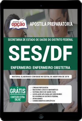 Apostila SES-DF em PDF - Enfermeiro: Enfermeiro Obstetra