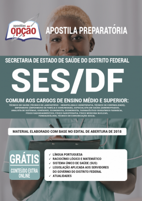 Apostila SES-DF - Comum aos Cargos de Ensino Médio e Superior