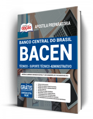 Apostila BACEN- Técnico - Suporte Técnico-Administrativo