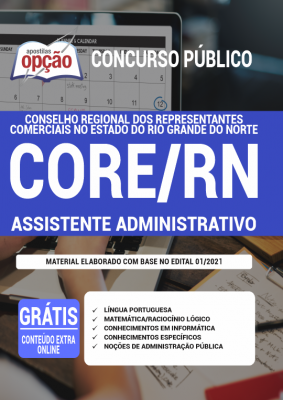 Apostila CORE-RN - Assistente Administrativo